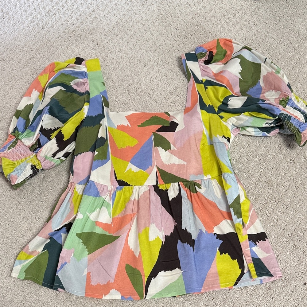 Crosby by Mollie Burch Abstract Women's Top